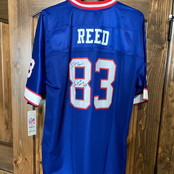 Buffalo Bills Jersey signed by Andre Reed - Picture 3 of 6